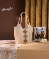 Wrangler Aztec Embroidered Shoulder Bag